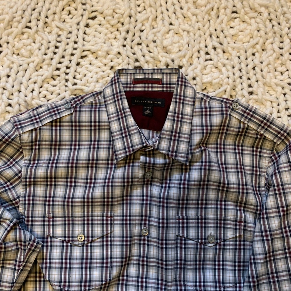 Banana Republic Button-Up like new condition
